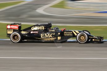World © Octane Photographic Ltd. Lotus F1 Team E23 Hybrid – Romain Grosjean. Wednesday 4th February 2015, Formula 1 Winter testing, Jerez de la Frontera, Spain. Digital Ref: 1184CB7D0056