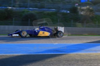 World © Octane Photographic Ltd. Sauber F1 Team C34-Ferrari – Marcus Ericsson. Wednesday 4th February 2015, Formula 1 Winter testing, Jerez de la Frontera, Spain. Digital Ref : 1184LB1D3842