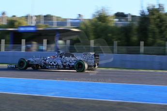 World © Octane Photographic Ltd. Infiniti Red Bull Racing RB11 – Daniil Kvyat. Wednesday 4th February 2015, Formula 1 Winter testing, Jerez de la Frontera, Spain. Digital Ref : 1184LB1D3943