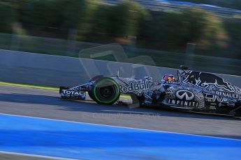 World © Octane Photographic Ltd. Infiniti Red Bull Racing RB11 – Daniil Kvyat. Wednesday 4th February 2015, Formula 1 Winter testing, Jerez de la Frontera, Spain. Digital Ref : 1184LB1D3958