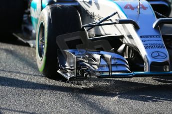 World © Octane Photographic Ltd. Mercedes AMG Petronas F1 W06 Hybrid – Lewis Hamilton. Wednesday 4th February 2015, Formula 1 Winter testing, Jerez de la Frontera, Spain. Digital Ref : 1184LB1D4021