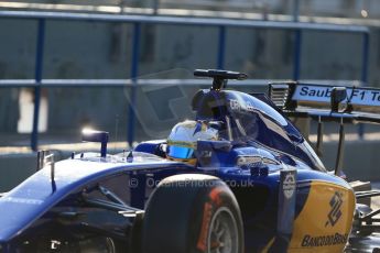 World © Octane Photographic Ltd. Sauber F1 Team C34-Ferrari – Marcus Ericsson. Wednesday 4th February 2015, Formula 1 Winter testing, Jerez de la Frontera, Spain. Digital Ref : 1184LB1D4032