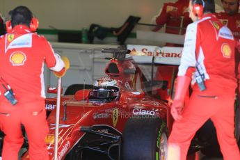 World © Octane Photographic Ltd. Scuderia Ferrari SF15-T – Kimi Raikkonen. Wednesday 4th February 2015, Formula 1 Winter testing, Jerez de la Frontera, Spain. Digital Ref: 1184LB1D4036