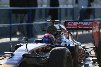 World © Octane Photographic Ltd. Scuderia Toro Rosso STR10 – Max Verstappen. Wednesday 4th February 2015, Formula 1 Winter testing, Jerez de la Frontera, Spain. Digital Ref: 1184LB1D4101