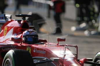 World © Octane Photographic Ltd. Scuderia Ferrari SF15-T – Kimi Raikkonen. Wednesday 4th February 2015, Formula 1 Winter testing, Jerez de la Frontera, Spain. Digital Ref: 1184LB1D4149