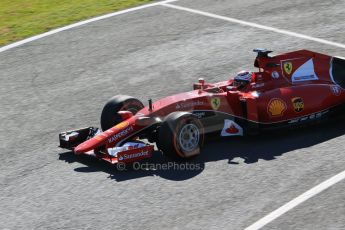 World © Octane Photographic Ltd. Scuderia Ferrari SF15-T – Kimi Raikkonen. Wednesday 4th February 2015, Formula 1 Winter testing, Jerez de la Frontera, Spain. Digital Ref: 1184LB1D4311