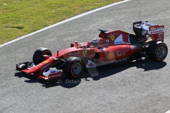 World © Octane Photographic Ltd. Scuderia Ferrari SF15-T – Kimi Raikkonen. Wednesday 4th February 2015, Formula 1 Winter testing, Jerez de la Frontera, Spain. Digital Ref: 1184LB1D4313