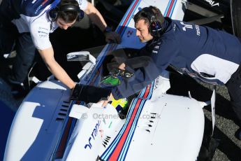 World © Octane Photographic Ltd. Williams Martini Racing FW37 – Felipe Massa. Wednesday 4th February 2015, Formula 1 Winter testing, Jerez de la Frontera, Spain. Digital Ref: 1184LB1D4440