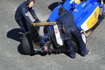 World © Octane Photographic Ltd. Sauber F1 Team C34-Ferrari – Marcus Ericsson. Wednesday 4th February 2015, Formula 1 Winter testing, Jerez de la Frontera, Spain. Digital Ref : 1184LB1D4458