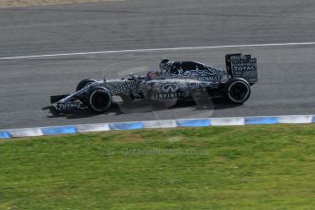 World © Octane Photographic Ltd. Infiniti Red Bull Racing RB11 – Daniil Kvyat. Wednesday 4th February 2015, Formula 1 Winter testing, Jerez de la Frontera, Spain. Digital Ref : 1184LB1D4492