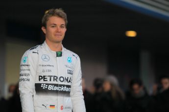 World © Octane Photographic Ltd. Mercedes AMG Petronas F1 W06 Hybrid launch. Sunday 1st February 2015, Formula 1 Winter testing, Jerez de la Frontera, Spain. Digital Ref : 1181CB1D0843