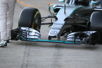 World © Octane Photographic Ltd. Mercedes AMG Petronas F1 W06 Hybrid launch. Sunday 1st February 2015, Formula 1 Winter testing, Jerez de la Frontera, Spain. Digital Ref : 1181CB1D0893