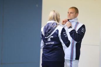 World © Octane Photographic Ltd. Williams Martini Racing FW37 launch. Sunday 1st February 2015, Formula 1 Winter testing, Jerez de la Frontera, Spain. Digital Ref: 1181CB1D0935