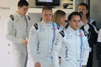 World © Octane Photographic Ltd. Williams Martini Racing FW37 launch. Sunday 1st February 2015, Formula 1 Winter testing, Jerez de la Frontera, Spain. Digital Ref: 1181CB1D0943
