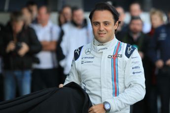 World © Octane Photographic Ltd. Williams Martini Racing FW37 launch. Sunday 1st February 2015, Formula 1 Winter testing, Jerez de la Frontera, Spain. Digital Ref: 1181CB1D0973