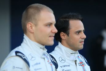 World © Octane Photographic Ltd. Williams Martini Racing FW37 launch. Sunday 1st February 2015, Formula 1 Winter testing, Jerez de la Frontera, Spain. Digital Ref: 1181CB1D0987