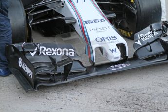 World © Octane Photographic Ltd. Williams Martini Racing FW37 launch. Sunday 1st February 2015, Formula 1 Winter testing, Jerez de la Frontera, Spain. Digital Ref: 1181CB7D0035