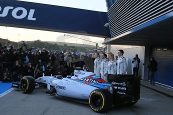 World © Octane Photographic Ltd. Mercedes AMG Petronas F1 W06 Hybrid launch. Sunday 1st February 2015, Formula 1 Winter testing, Jerez de la Frontera, Spain. Digital Ref : 1181LB1D1163