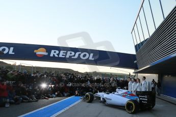 World © Octane Photographic Ltd. Mercedes AMG Petronas F1 W06 Hybrid launch. Sunday 1st February 2015, Formula 1 Winter testing, Jerez de la Frontera, Spain. Digital Ref : 1181LB1D1165