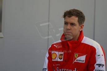 World © Octane Photographic Ltd. Scuderia Ferrari SF-15T– Sebastian Vettel. Sunday 1st February 2015, Formula 1 Winter testing, Jerez de la Frontera, Spain. Digital Ref: 1181LB7D9386