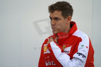 World © Octane Photographic Ltd. Scuderia Ferrari SF-15T– Sebastian Vettel. Sunday 1st February 2015, Formula 1 Winter testing, Jerez de la Frontera, Spain. Digital Ref: 1181LB7D9392