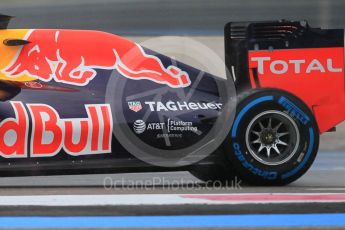 World © Octane Photographic Ltd. Pirelli wet tyre test, Paul Ricard, France. Monday 25th January 2016. Red Bull Racing RB11 – Daniel Ricciardo. Digital Ref: