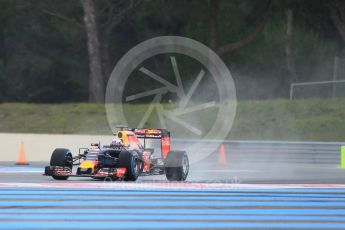 World © Octane Photographic Ltd. Pirelli wet tyre test, Paul Ricard, France. Monday 25th January 2016. Red Bull Racing RB11 – Daniel Ricciardo. Digital Ref: 1498CB1D8490