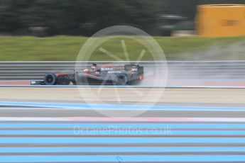 World © Octane Photographic Ltd. Pirelli wet tyre test, Paul Ricard, France. Monday 25th January 2016. McLaren Honda MP4/30 – Stoffel Vandoorne. Digital Ref: 1498CB1D8619
