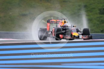 World © Octane Photographic Ltd. Pirelli wet tyre test, Paul Ricard, France. Monday 25th January 2016. Red Bull Racing RB11 – Daniel Ricciardo. Digital Ref: 1498CB1D8710
