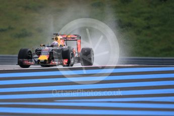 World © Octane Photographic Ltd. Pirelli wet tyre test, Paul Ricard, France. Monday 25th January 2016. Red Bull Racing RB11 – Daniel Ricciardo. Digital Ref: 1498CB1D8716