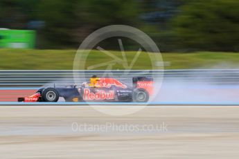 World © Octane Photographic Ltd. Pirelli wet tyre test, Paul Ricard, France. Monday 25th January 2016. Red Bull Racing RB11 – Daniel Ricciardo. Digital Ref: 1498CB7D5169