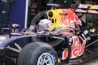 World © Octane Photographic Ltd. Pirelli wet tyre test, Paul Ricard, France. Monday 25th January 2016. Red Bull Racing RB11 – Daniel Ricciardo. Digital Ref: 1498CB7D5269