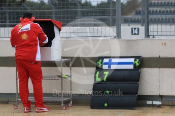World © Octane Photographic Ltd. Pirelli wet tyre test, Paul Ricard, France. Monday 25th January 2016. Ferrari SF15-T – Kimi Raikkonen. Digital Ref: 1498CB7D5279