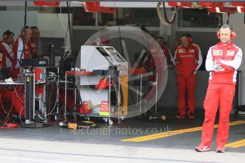 World © Octane Photographic Ltd. Pirelli wet tyre test, Paul Ricard, France. Monday 25th January 2016. Ferrari SF15-T – Kimi Raikkonen. Digital Ref: 1498CB7D5322