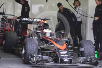 World © Octane Photographic Ltd. Pirelli wet tyre test, Paul Ricard, France. Monday 25th January 2016. McLaren Honda MP4/30 – Stoffel Vandoorne. Digital Ref: 1498CB7D5513