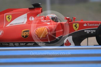 World © Octane Photographic Ltd. Pirelli wet tyre test, Paul Ricard, France. Monday 25th January 2016. Ferrari SF15-T – Kimi Raikkonen. Digital Ref: 1498CB7D5643