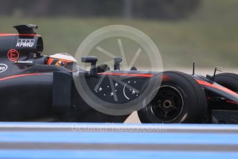 World © Octane Photographic Ltd. Pirelli wet tyre test, Paul Ricard, France. Monday 25th January 2016. McLaren Honda MP4/30 – Stoffel Vandoorne. Digital Ref: 1498CB7D5706
