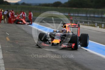 World © Octane Photographic Ltd. Pirelli wet tyre test, Paul Ricard, France. Monday 25th January 2016. Red Bull Racing RB11 – Daniel Ricciardo. Digital Ref: 1498LB1D5473