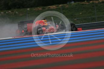 World © Octane Photographic Ltd. Pirelli wet tyre test, Paul Ricard, France. Monday 25th January 2016. Red Bull Racing RB11 – Daniel Ricciardo. Digital Ref: 1498LB1D5883