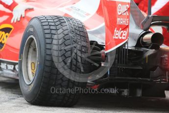World © Octane Photographic Ltd. Pirelli wet tyre test, Paul Ricard, France. Monday 25th January 2016. Ferrari SF15-T – Kimi Raikkonen. Digital Ref: 1498LB1D5951