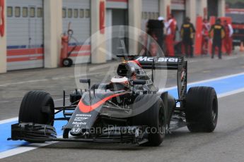 World © Octane Photographic Ltd. Pirelli wet tyre test, Paul Ricard, France. Monday 25th January 2016. McLaren Honda MP4/30 – Stoffel Vandoorne. Digital Ref: 1498LB5D5249