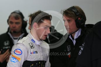 World © Octane Photographic Ltd. Pirelli wet tyre test, Paul Ricard, France. Monday 25th January 2016. McLaren Honda MP4/30 – Stoffel Vandoorne. Digital Ref: 1498LB5D5447