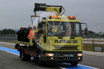 World © Octane Photographic Ltd. Pirelli wet tyre test, Paul Ricard, France. Monday 25th January 2016. McLaren Honda MP4/30 – Stoffel Vandoorne. Digital Ref: 1498LB5D5451
