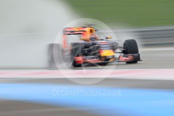 World © Octane Photographic Ltd. Pirelli wet tyre test, Paul Ricard, France. Tuesday 26th January 2016. Red Bull Racing RB11 – Daniil Kvyat. Digital Ref: 1499CB1D0039