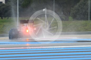 World © Octane Photographic Ltd. Pirelli wet tyre test, Paul Ricard, France. Tuesday 26th January 2016. McLaren Honda MP4/30 – Stoffel Vandoorne. Digital Ref: 1499CB1D9207