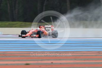 orld © Octane Photographic Ltd. Pirelli wet tyre test, Paul Ricard, France. Tuesday 26th January 2016. Ferrari SF15-T – Sebastian Vettel. Digital Ref: 1499CB1D9250