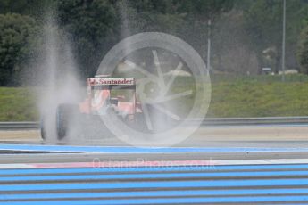 orld © Octane Photographic Ltd. Pirelli wet tyre test, Paul Ricard, France. Tuesday 26th January 2016. Ferrari SF15-T – Sebastian Vettel. Digital Ref: 1499CB1D9271