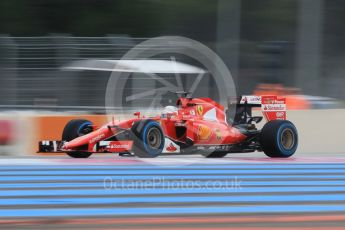 orld © Octane Photographic Ltd. Pirelli wet tyre test, Paul Ricard, France. Tuesday 26th January 2016. Ferrari SF15-T – Sebastian Vettel. Digital Ref: 1499CB1D9316