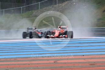 orld © Octane Photographic Ltd. Pirelli wet tyre test, Paul Ricard, France. Tuesday 26th January 2016. Ferrari SF15-T – Sebastian Vettel. Digital Ref: 1499CB1D9400