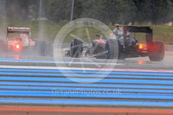 World © Octane Photographic Ltd. Pirelli wet tyre test, Paul Ricard, France. Tuesday 26th January 2016. McLaren Honda MP4/30 – Stoffel Vandoorne. Digital Ref: 1499CB1D9413